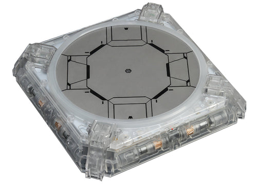 MOSHOW A01 LED Auto Rotating Display Base (White)