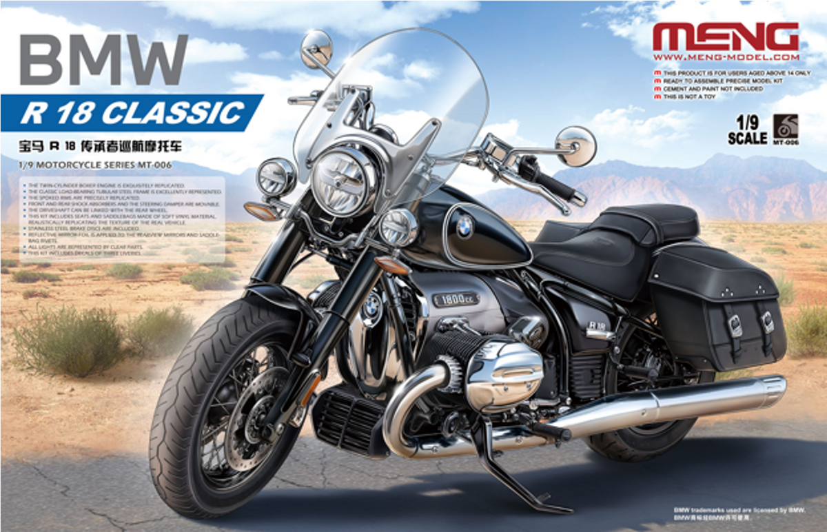 Meng 1/9 BMW R 18 Classic