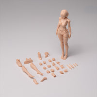Super Action Body Series Mia (Unpainted) 1/12 Scale Action Figure