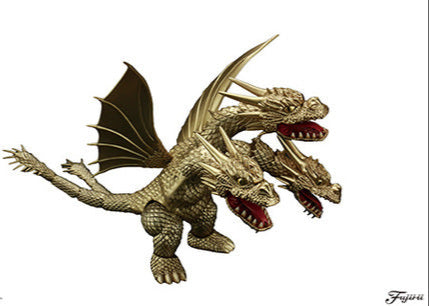 Fujimi Chibimaru King Ghidorah (1991) 70th Anniversary Version