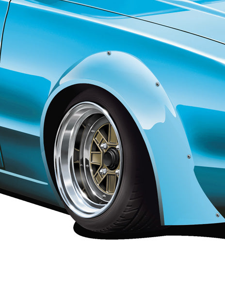 Aoshima 1/24 TUNED PARTS #56 Mark Ⅲ 14-Inch