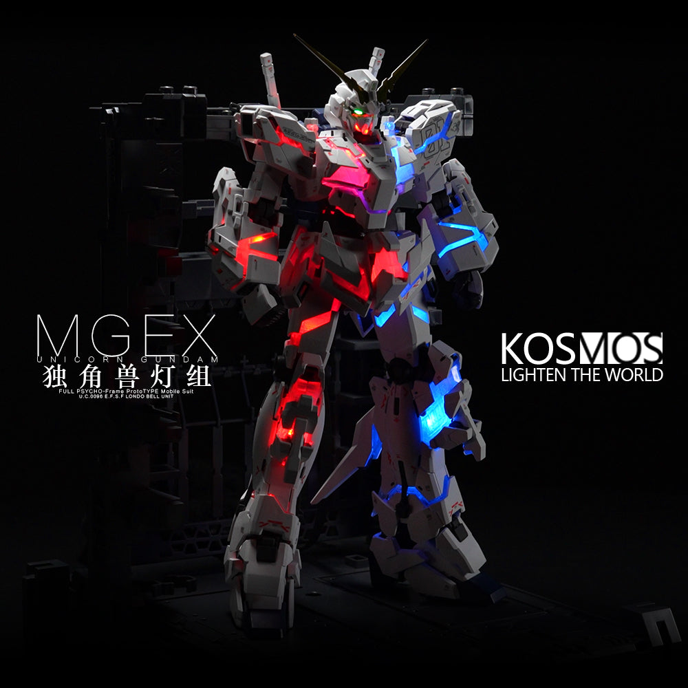MGEX RX-0 ユニコーンガンダム LED付き KOSMOS 14 - LED for MGEX Unicorn – USA Gundam Store