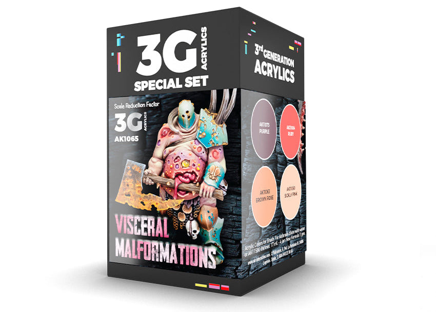 AK Interactive Wargame Color Set Visceral Malformations