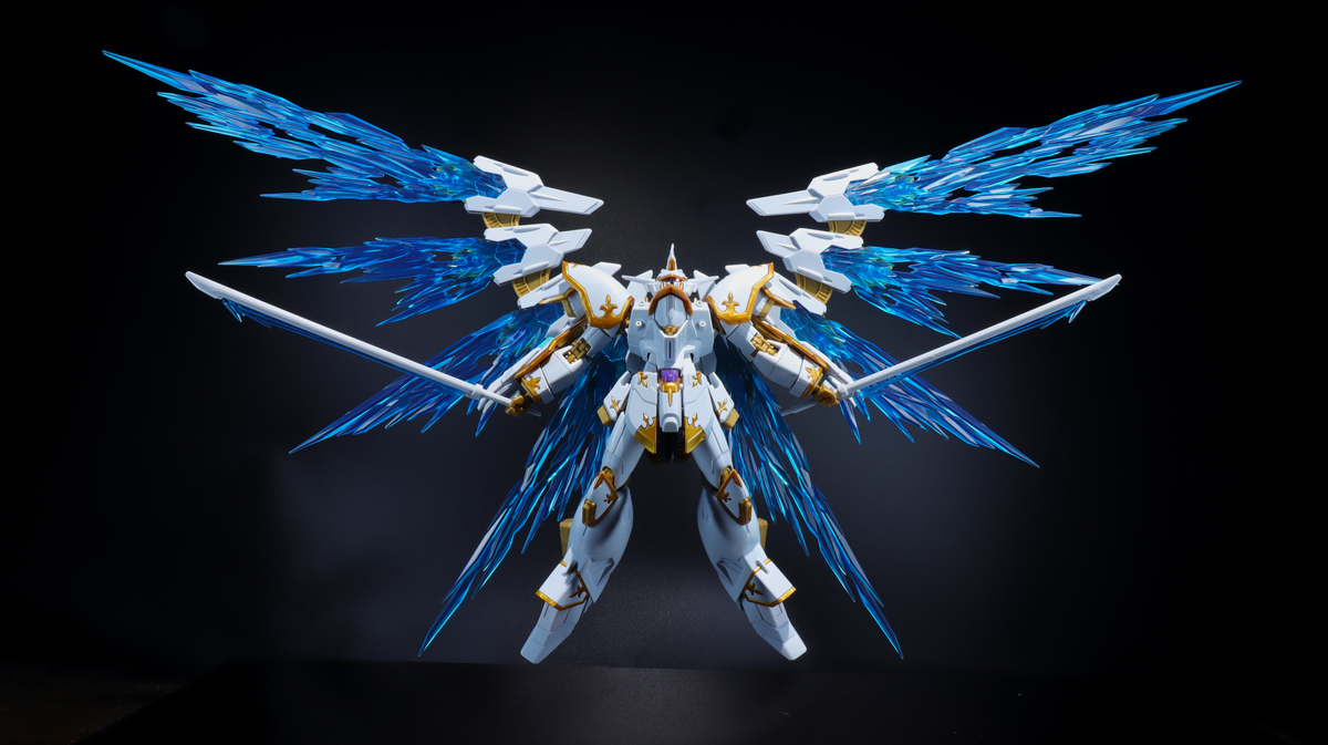 Wing Effects for HG Black Knight Squad Cal-re.A (Blue)