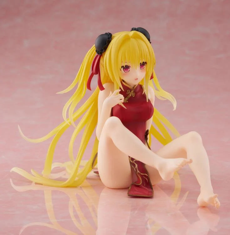 To Love-Ru Darkness Desktop Cute Golden Darkness (Chinese Dress Ver.) Figure