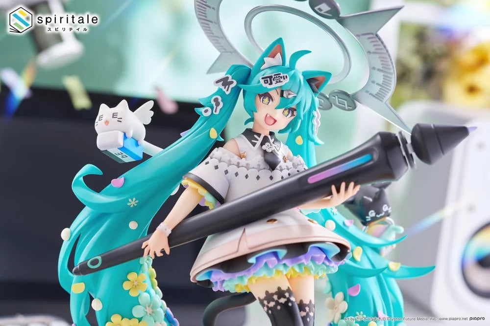 Hatsune Miku x Naoki Saito Spiritale My Figure Making! (The Painter Ver.) 1/7 Scale Figure