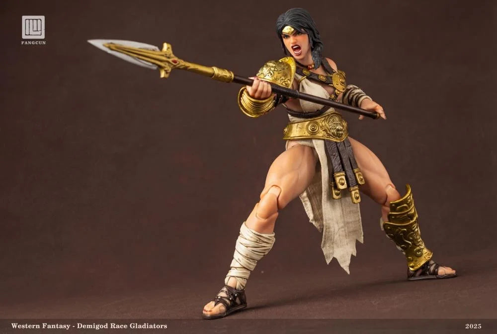 DEMIGOD Race Gladiators Divine Realm War Hero Series Akilias 1/12 Scale Action Figure (With Bonus)