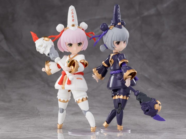 A.T.K. Girl Black and White Impermanence Set of 2 Figures (Collection Card Ver.) 1/12 Scale Model Kit