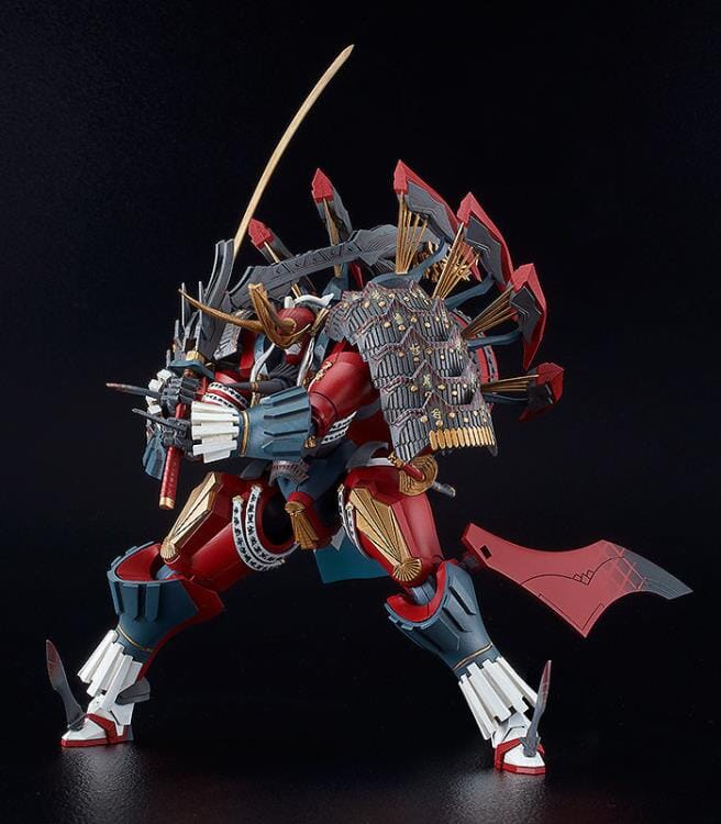 Full Metal Daemon Muramasa Moderoid Third-generation Seishuusengou Uemon-no-jou Muramasa Model Kit (Reissue)