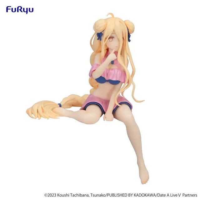 Date A Live V Mukuro Hoshimiya (Swimsuit Pastel Pink Ver.) Noodle Stopper Figure