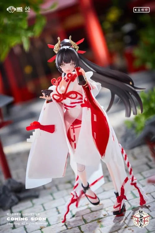 Combat Priestess Sakura Uefuji 1/12 Scale Action Figure (With Bonus)