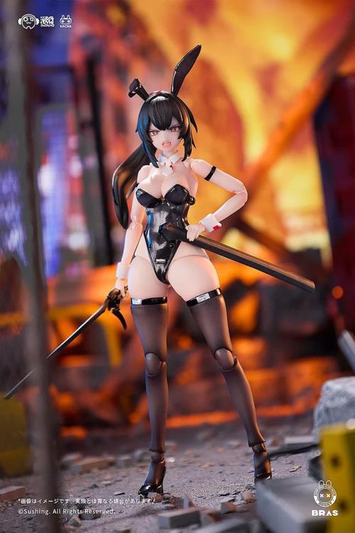 Bunny Rapid Action Squad Attacker Luna 1/12 Scale Action Figure (With Bonus)