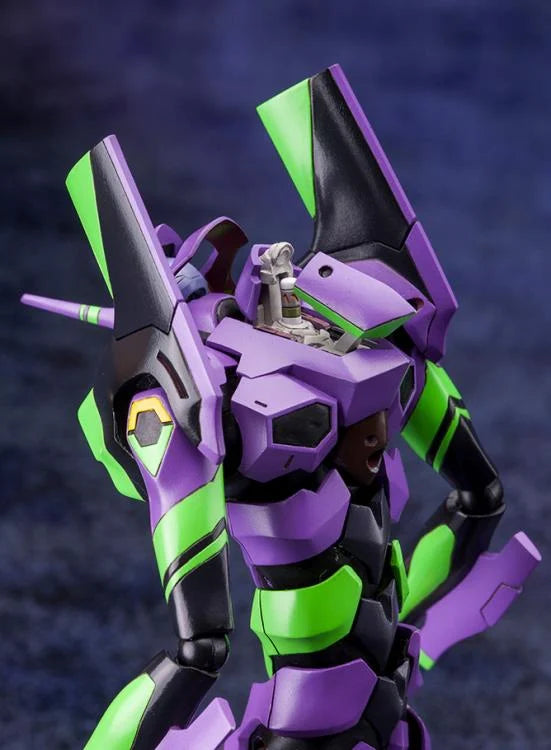 Rebuild of Evangelion EVA Unit-01 with Spear of Cassius Model Kit (Reissue)
