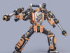 NBK 232 Gatling Warrior Crusher Transformer Figure