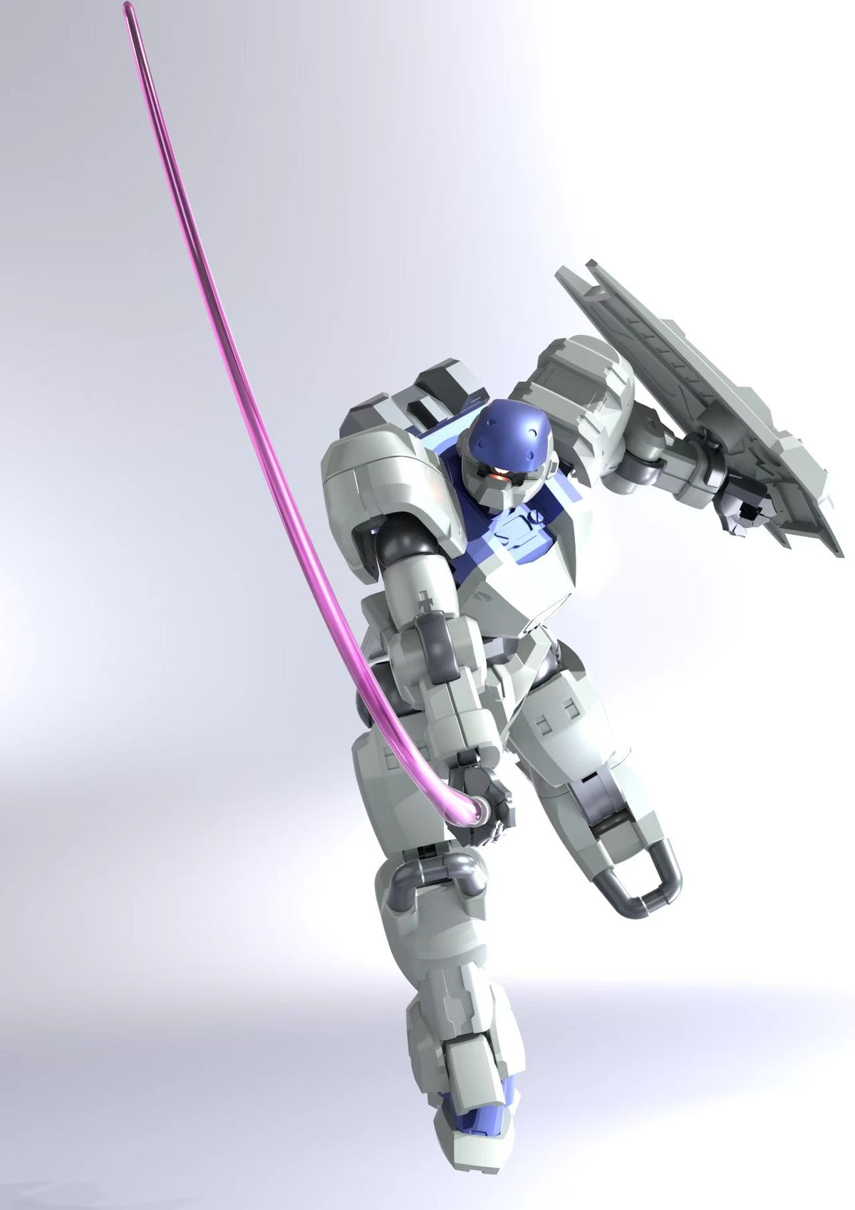 Ultra Action Trooper Series Stag (White Ver.) 1/144 Scale Model Kit