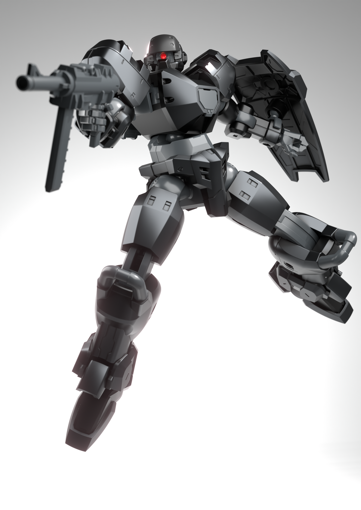Ultra Action Trooper Series Stag (Black Ver.) 1/144 Scale Model Kit