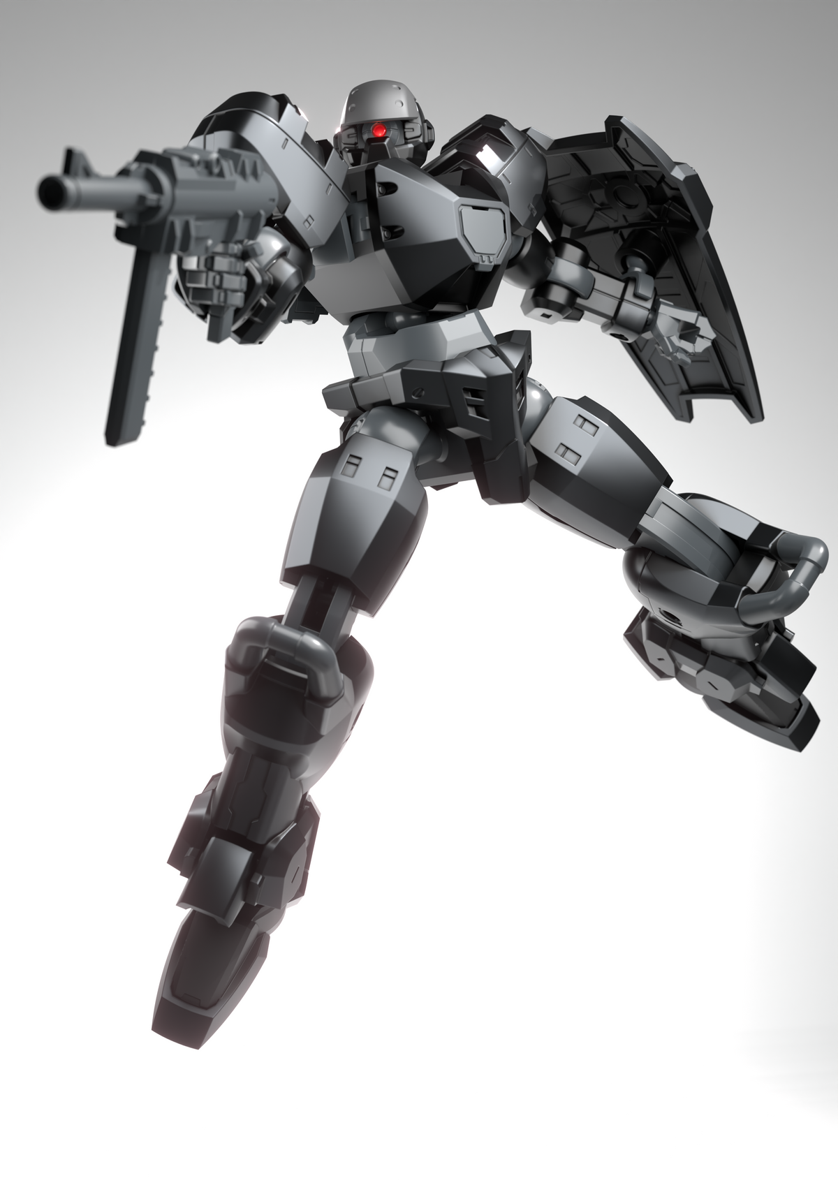 Ultra Action Trooper Series Stag (Black Ver.) 1/144 Scale Model Kit