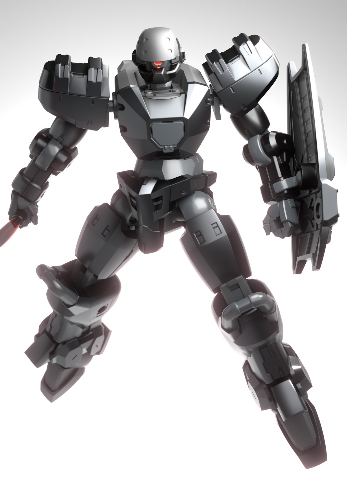 Ultra Action Trooper Series Stag (Black Ver.) 1/144 Scale Model Kit