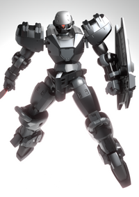 Ultra Action Trooper Series Stag (Black Ver.) 1/144 Scale Model Kit