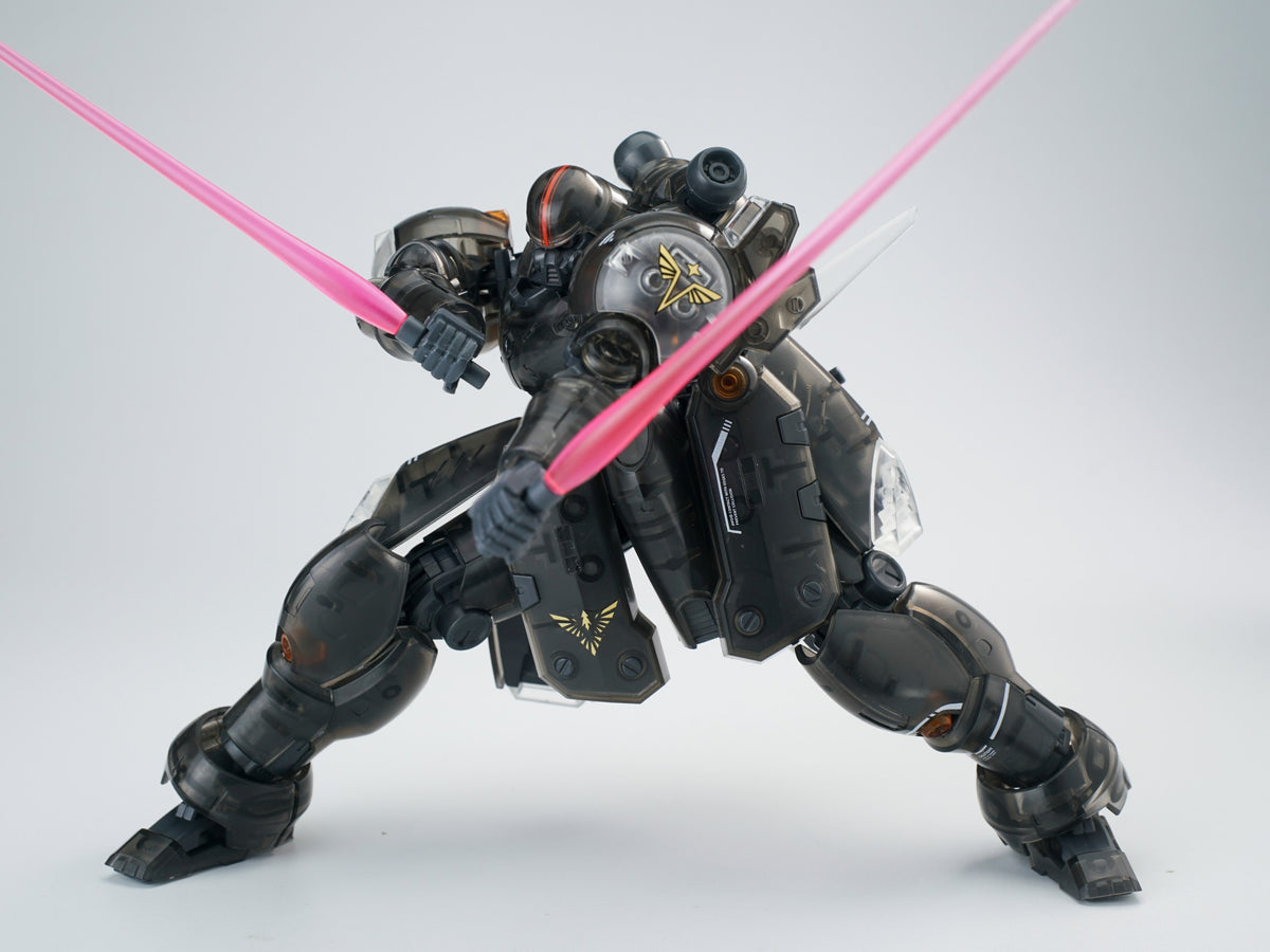 Ultra Action Trooper Series ZA-11PS Zyklon (Transparent Black Ver.) 1/144 Scale Model Kit