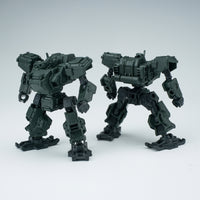 3 Minutes Planning Series Strong Shield Plastic 1/60 Scale Model Kit (Set of 3)