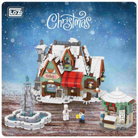 LOZ Winter Village 2198 Santa Claus Cake Shop
