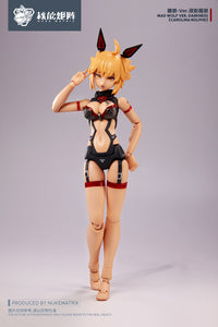 Cyber Forest Fantasy Girls Mad Wolf Ver. Darkness Carolina-Rolphe 1/12 Scale Model Kit