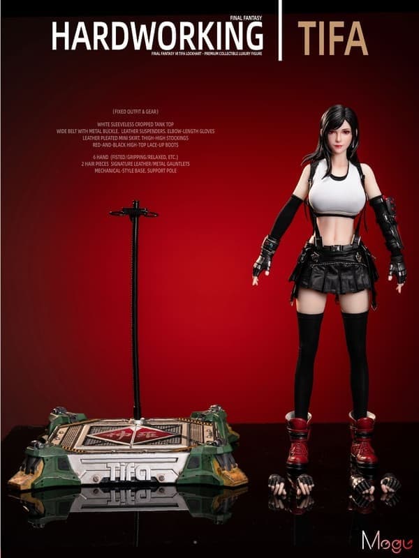 Final Fantasy VII Tifa Lockheart (Hardworking Ver.) 1/4 Scale Action Figure