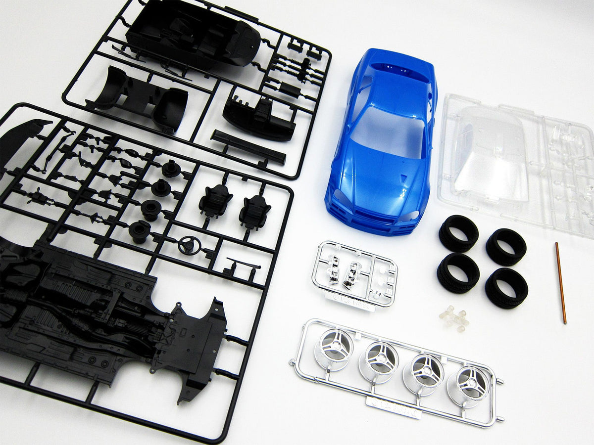 Fujimi 1/24 ISD-22 Initial D, Skyline GT-R (BNR34) Kozo Hoshino