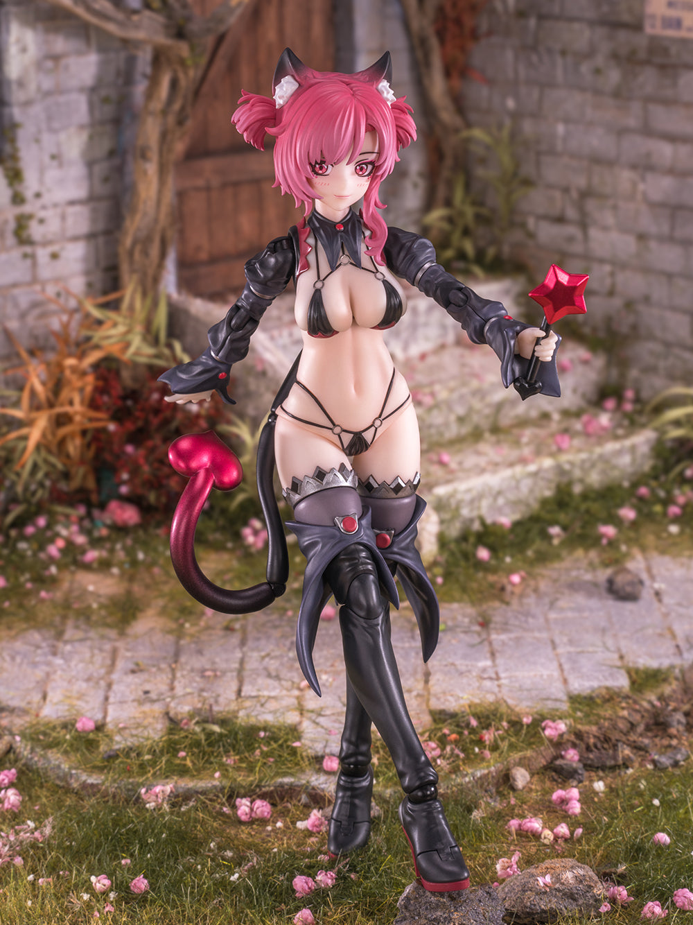 Witch of the Other World Apprentice Witch Hoshikawa Cat (Red Hair Ver.) 1/12 Scale Action Figure