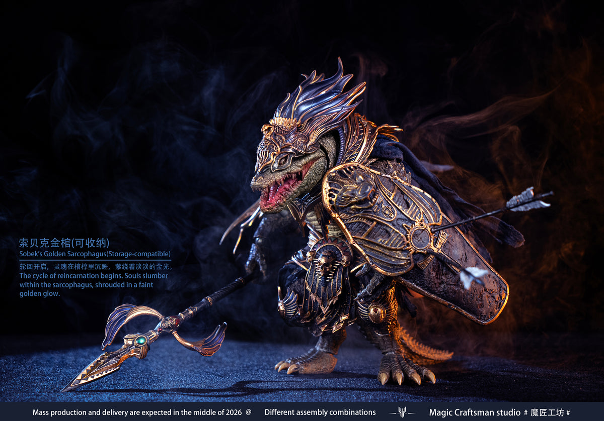 Temple of Chaos Series Desert Colossus Crocodile Sobek 1/12 Scale Action Figure