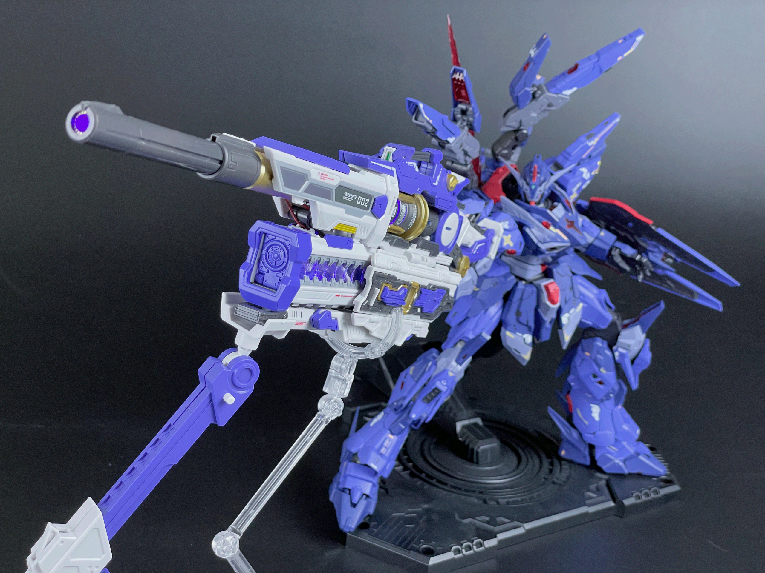QianqiuShang Hyper Mega Bazooka Launcher Model Kit (Purple)