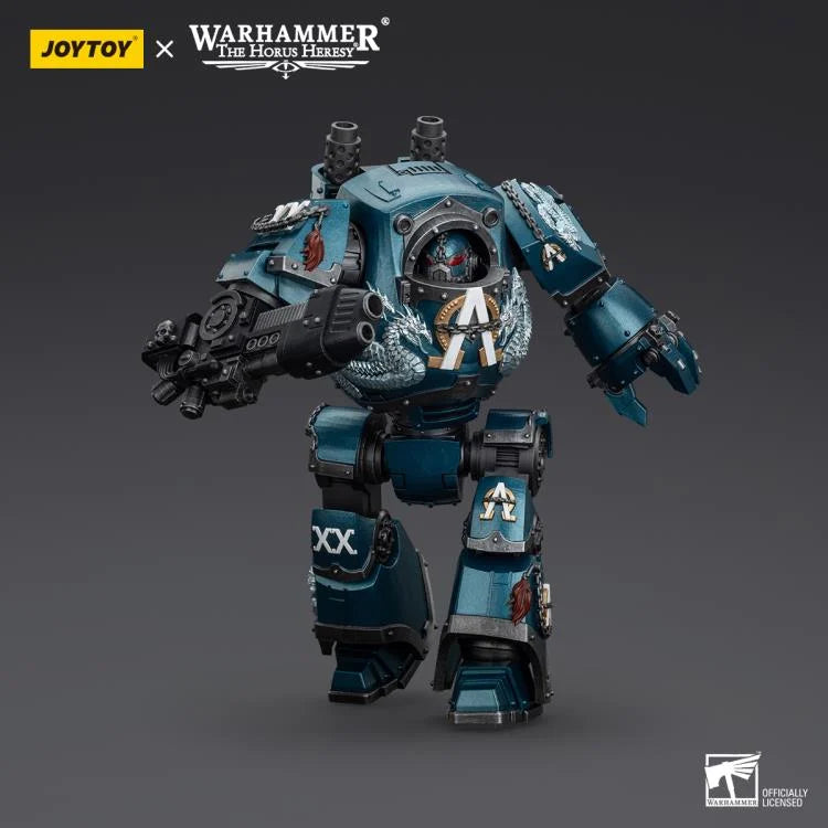 Warhammer The Horus Heresy Alpha Legion Contemptor Dreadnought with Gravis Plasma Cannon 1/18 Scale Action Figure