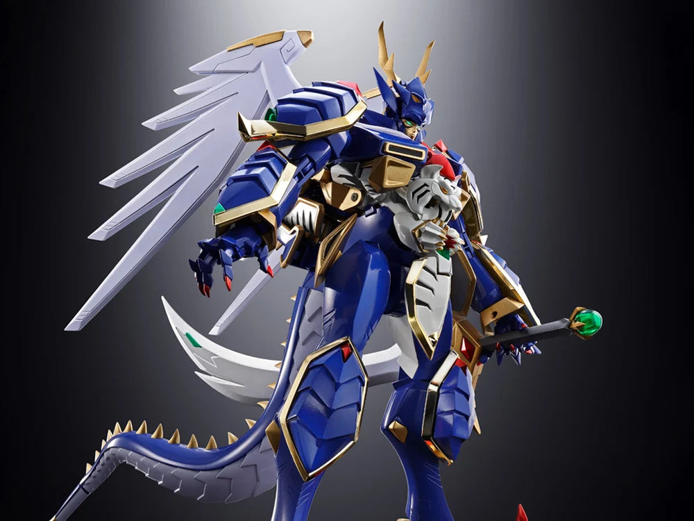 Super Robot Wars OG Original Generation Soul of Chogokin GX-119 Dragon Tiger King / Tiger Dragon King Action Figure