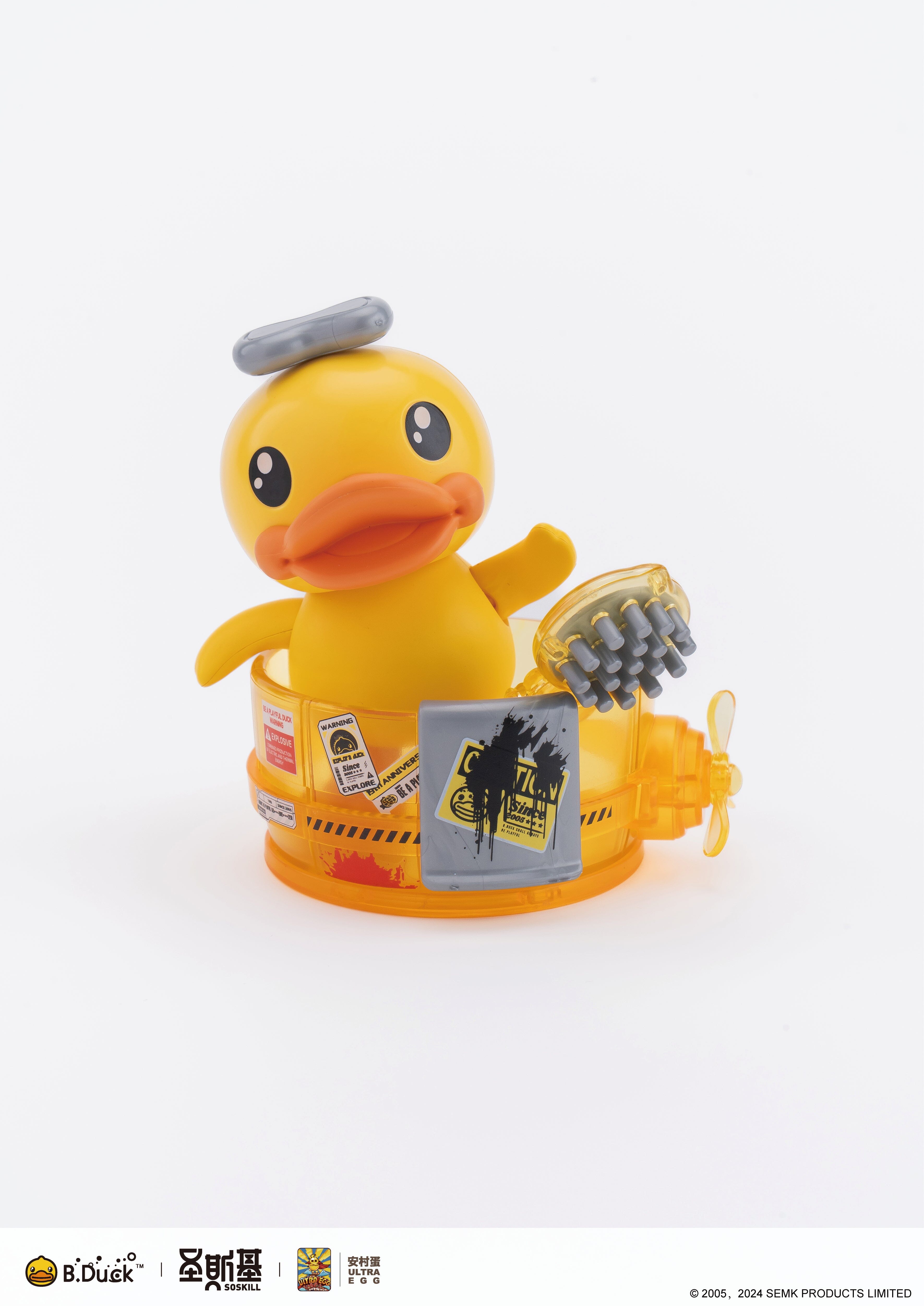 Trendy Machinery 19th Anniversary B.Duck & Spa Duck (Black Samurai Ver.) Limited Edition Model Kit