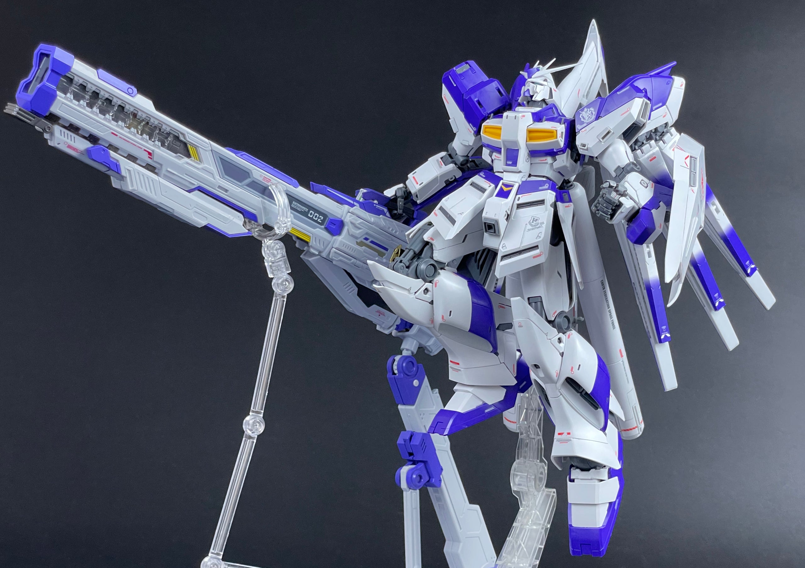 QianqiuShang Hyper Mega Bazooka Launcher Model Kit (Purple)