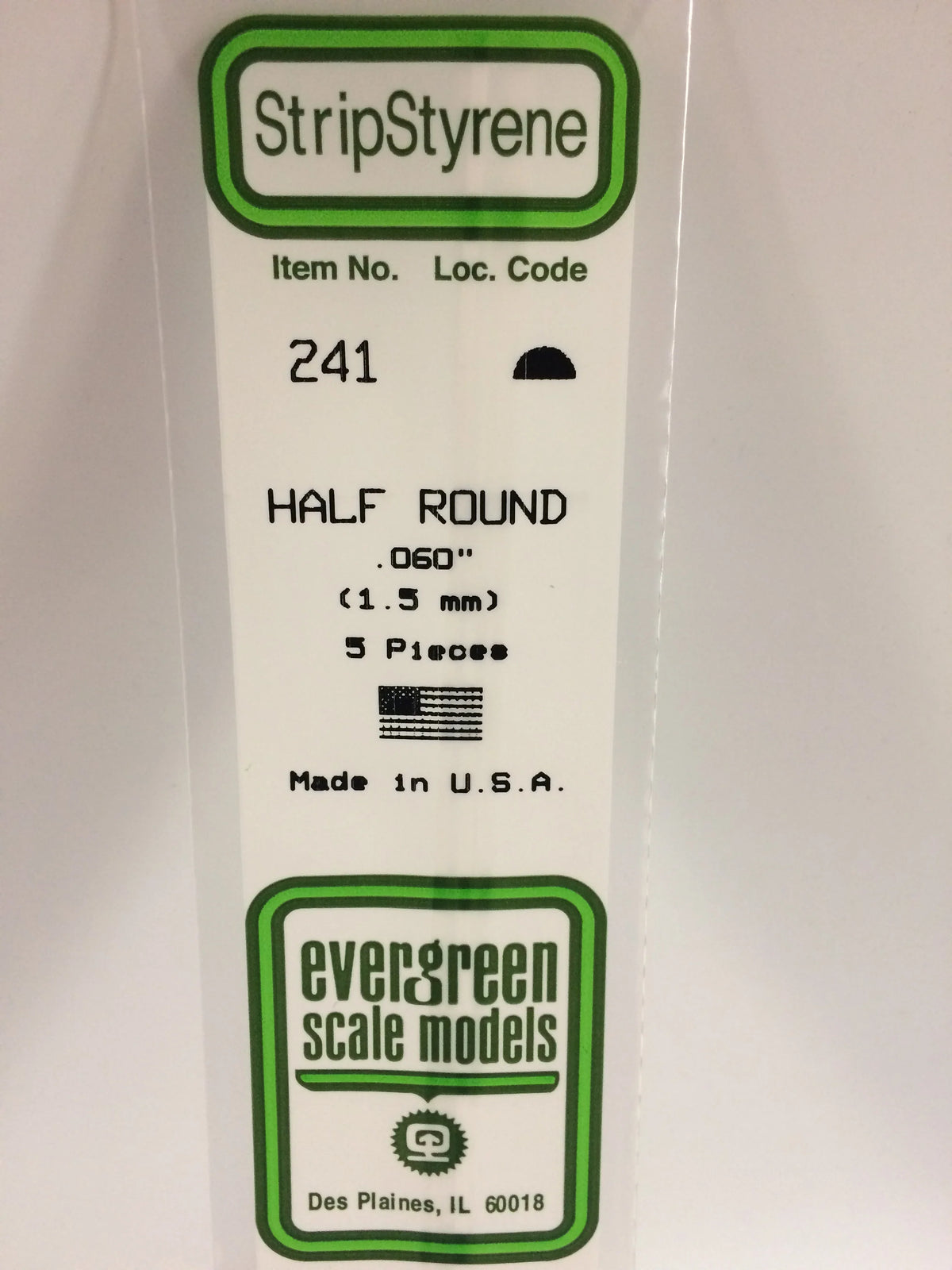 .060" Half Round