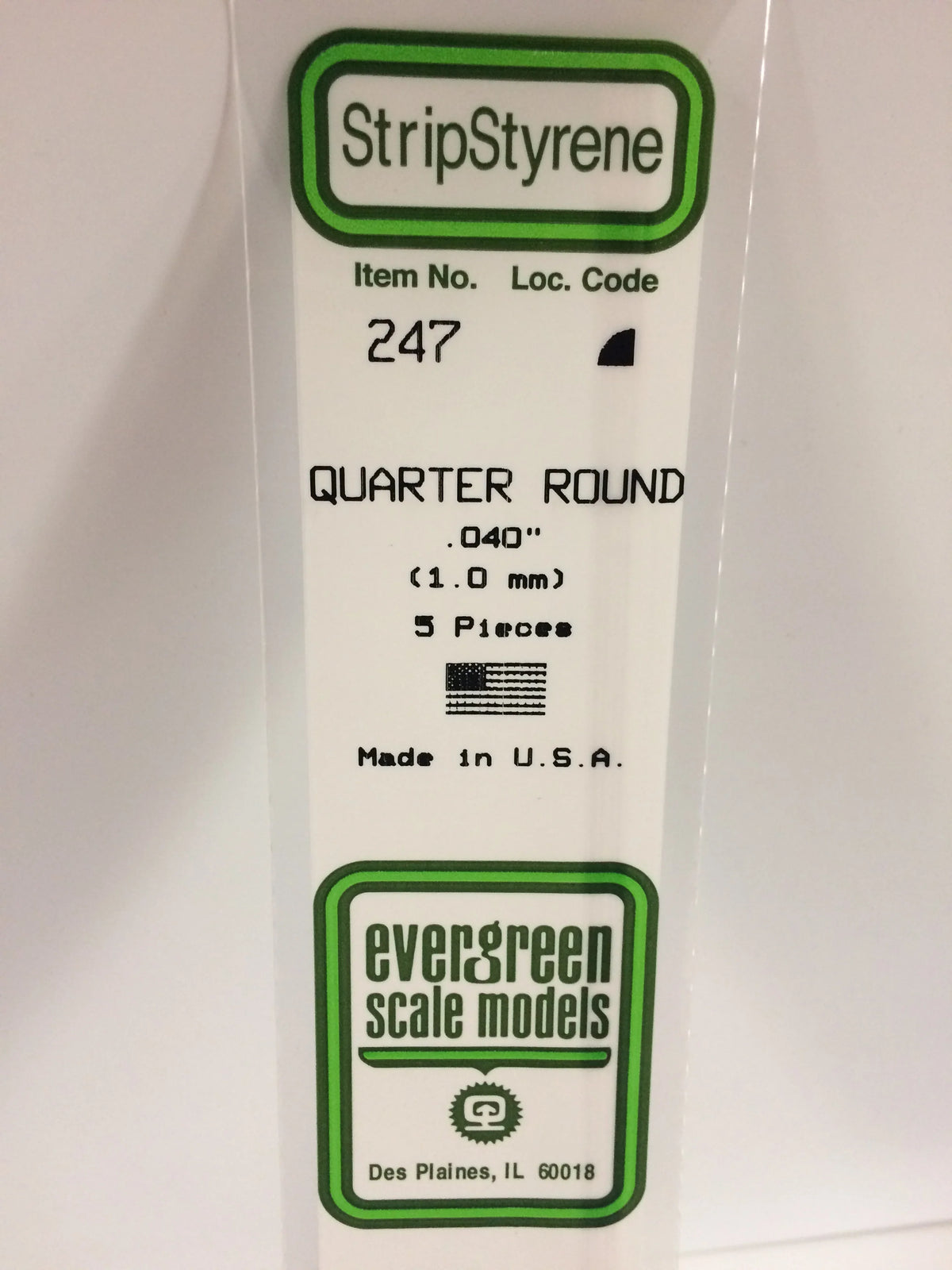 .040 Quarter Round