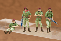 Fang of the Sun Dougram Combat Armors MAX06 1/72 Scale Bromley JRS Native Dancer Command Type & Missile Pod Type Model Kit (Reissue)