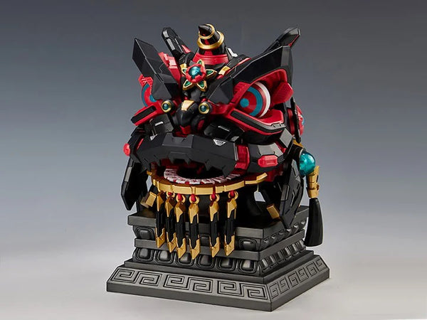 Lion Dance Assembly Model Classic of Mountains and Seas Black Lion