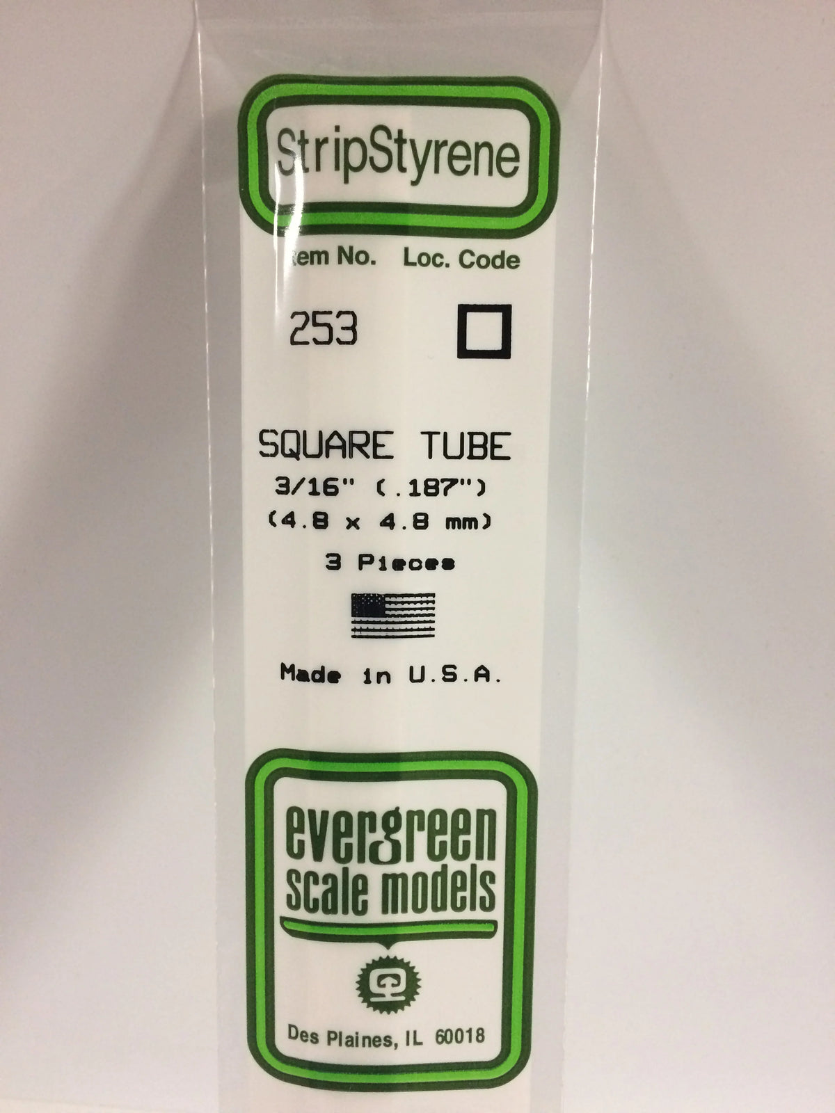 .187 Square Tube