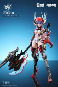 Thunderbolt Squad Barbera Red Mecha Girl (Nuclear Gold Reconstruction) 1/9 Scale Action Figure