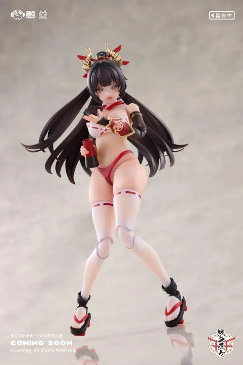 Combat Priestess Sakura Uefuji 1/12 Scale Action Figure (With Bonus)