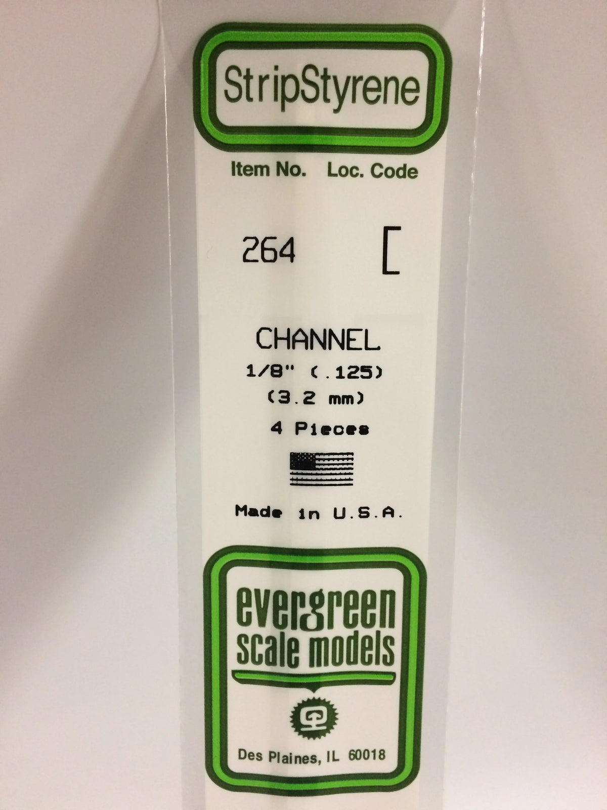 .125 X 3.2mm Channel