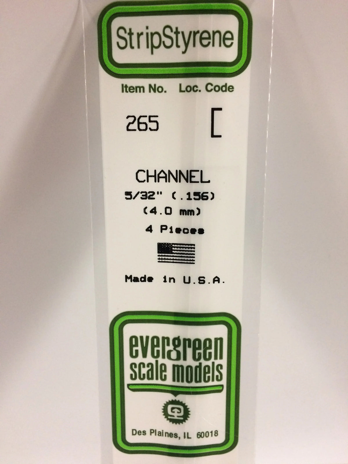 .156 X 4.0mm Channel