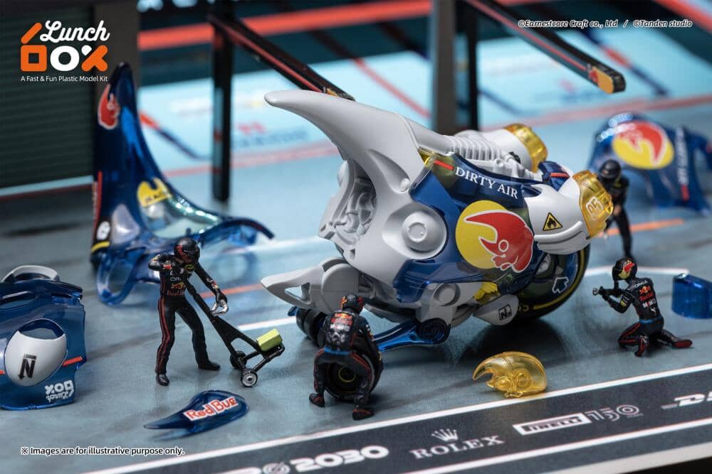 LunchBox Dynastes (Transparent Blue Ver.) Model Kit