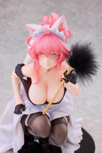 Cat's Thought Maid Cat Mo-chan 1/4 Scale Figure
