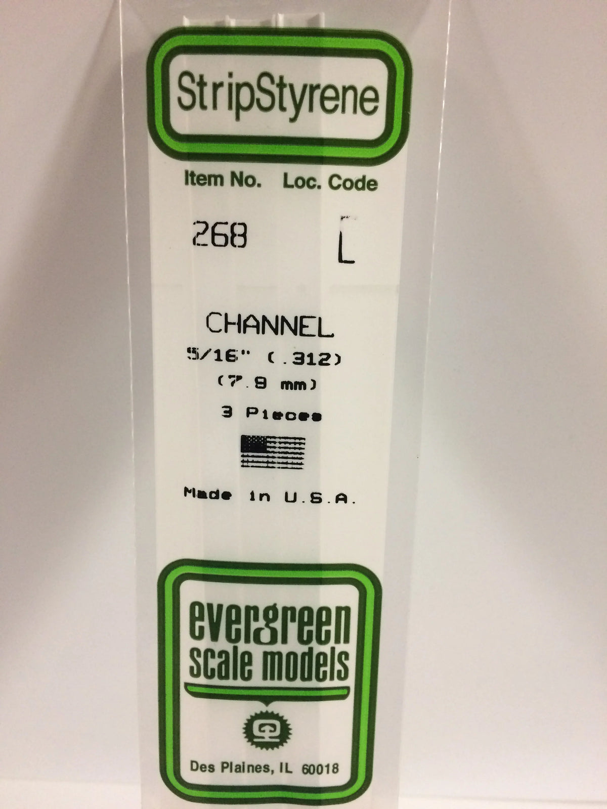 .312 X 7.9mm Channel