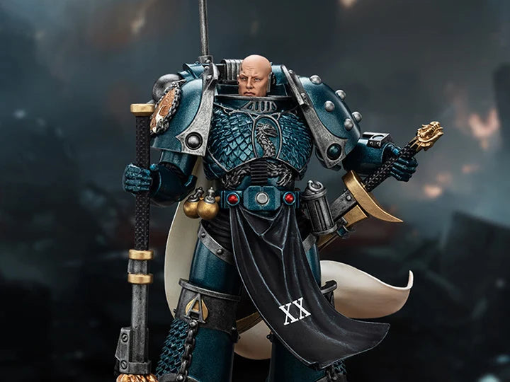 Warhammer The Horus Heresy Alpha Legion Harrowmaster Armillus Dynat 1/18 Scale Action Figure
