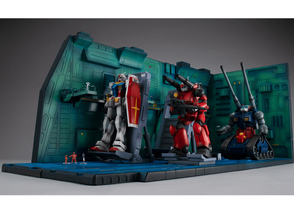 Mobile Suit Gundam Realistic Model Series HG 1/144 Scale White Base Catapult Deck (Anime Edtion)